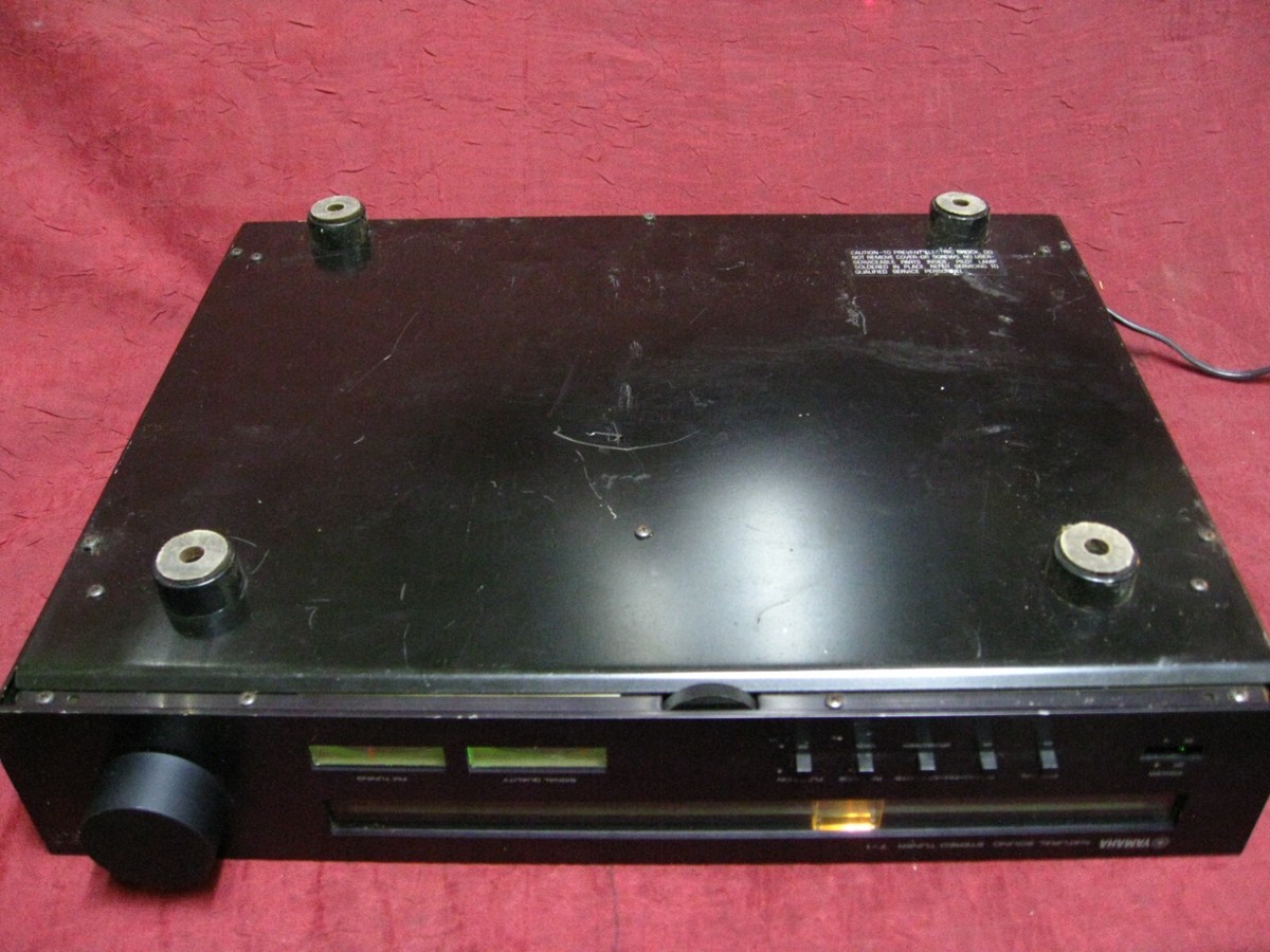 Yamaha T-1 Natural Sound AM FM Tuner Receiver Working Made in