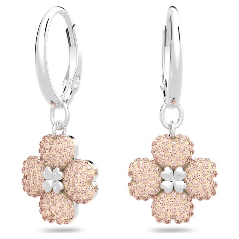 Swarovski Orecchini pendenti Latisha Fiore 5636485 Earrings NEW IN BOX
