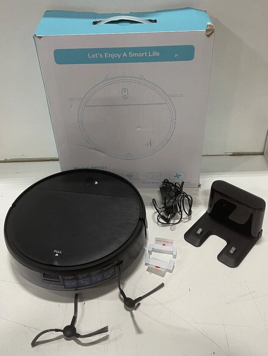 BR151 - Robot Vacuum Cleaner, 2 in 1 Robot Vacuum