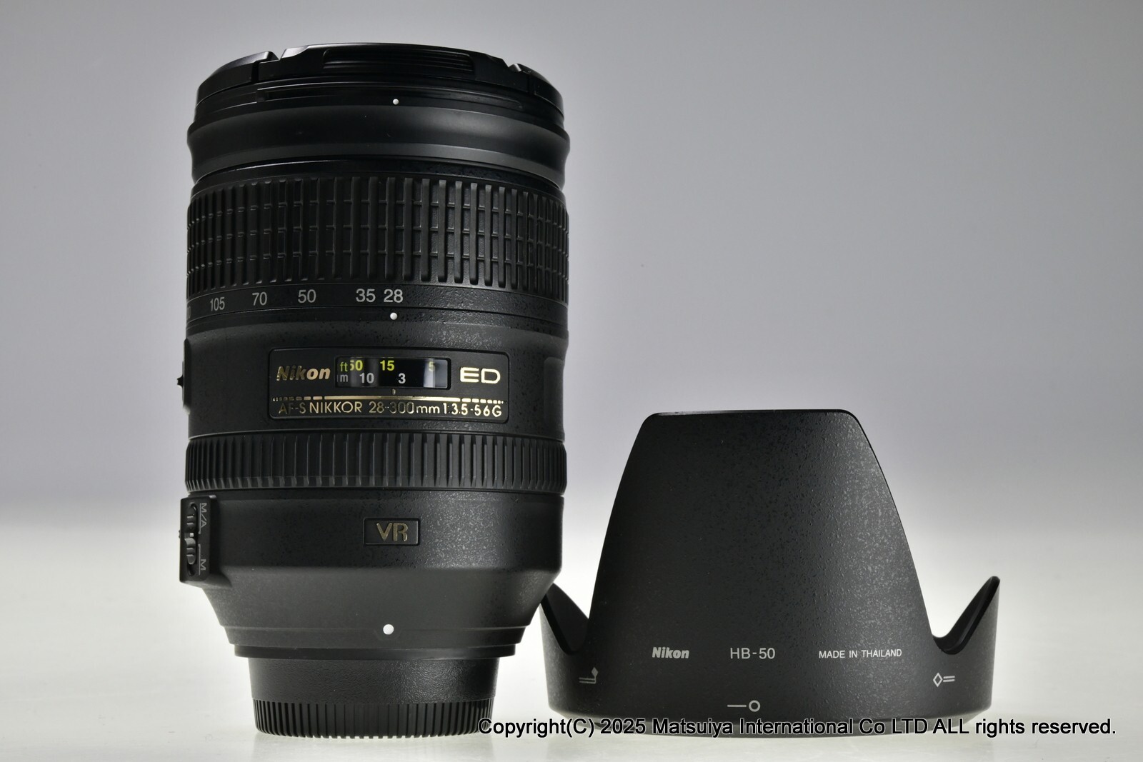 Nikon AF-S VR Nikkor 28-300mm f/3.5-5.6G ED IF Aspherical Lens in Excellent Condition