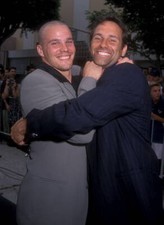 Dylan Bruno and Chris Bruno during 