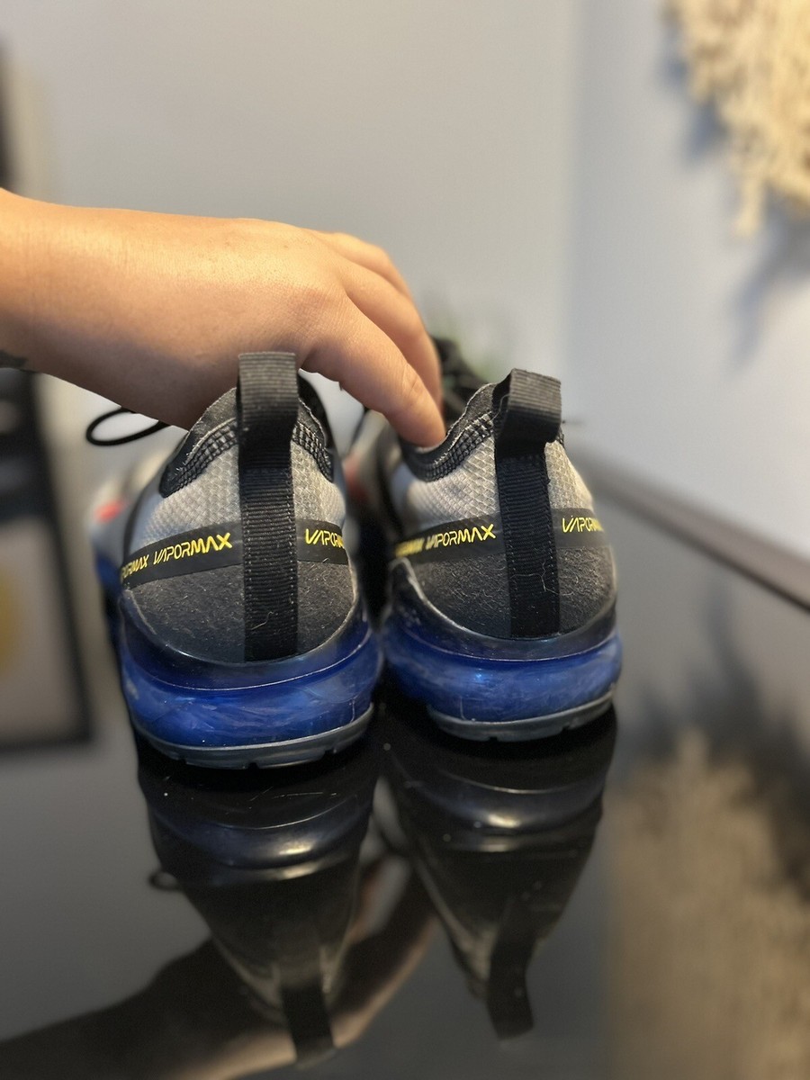 Nike Air Vapormax 2019 Black Hyper Blue AR6631-008 Men Size  display picture 2