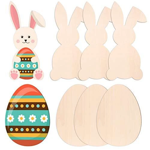 Wood on sale bunny cutouts