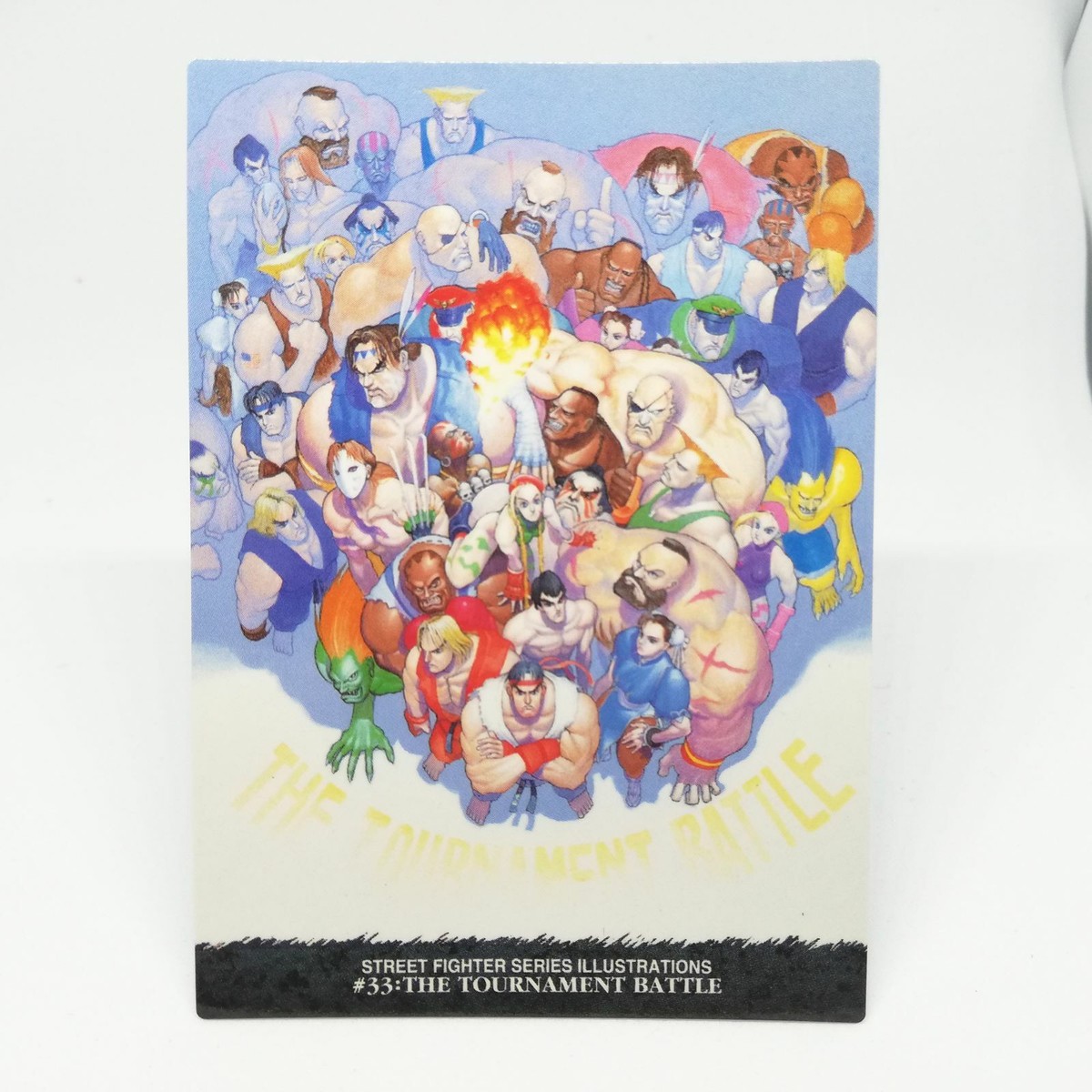 1997年　ALL CAPCOM WORLD カードダスマスターズ　セミコンプ No.33 The Tournament Battle ALL CAPCOM WORLD Card Dass Masters