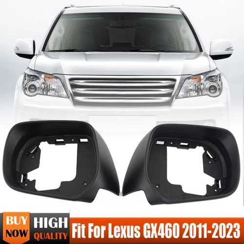 Left Right Side Rearview Door Mirror Cover Cap Housing For Lexus GX460 2011-2023