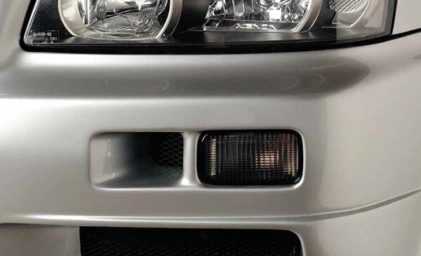 NISSAN NISMO Genuino SKYLINE GT-R R34 Lente Humo Señal de Giro Lámpara 26130-RNR45 Foto 4 de 4