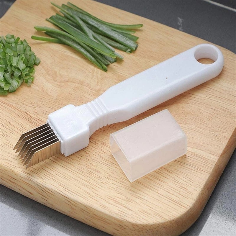 Coupe-légumes Multifonction - Pour Poireaux, Oignons, échalotes, Tomates, Fruits - Neuf Sous Blister
