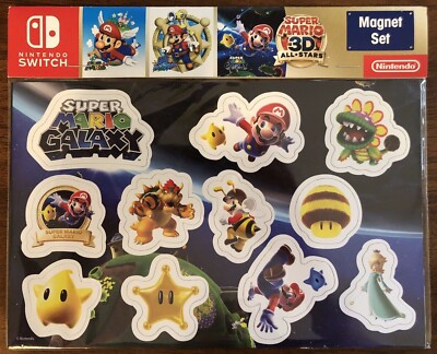 Super Mario 3D All Stars Target Exclusive Promotional Magnet Set  