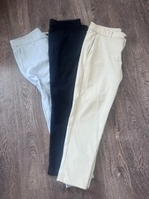 3 pairs of Lululemon Commission Pants 34W 28L...
