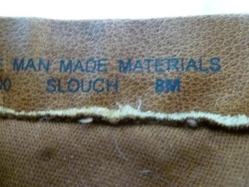 REBA SLOUCH 8 USED BROWN RUST SUEDE LEATHER ZIP UP HEELS/BOOTIES/ANKLE BOOTS - Picture 9 of 9