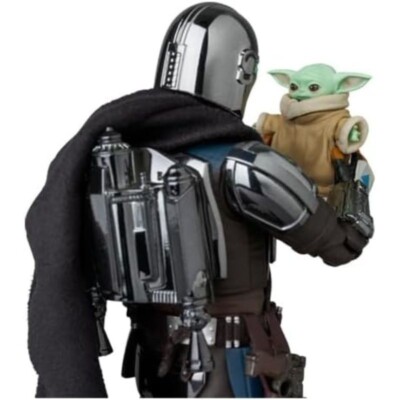 Medicom Toy MAFEX No.256 Star Wars The Mandalorian Chrome Ver