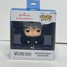 2024 Hallmark Funko pop! Wednesday Addams Christmas Ornament NEW In Box