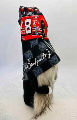 Nascar Handmade Sewn Gnome. Home Decor. Fathers Day Gift. Man Cave