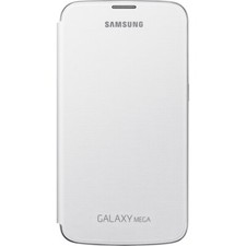 Samsung Custodia Flip Cover Originale Galaxy Mega 6.3 I9200 Ef-fi920bwe Bianca