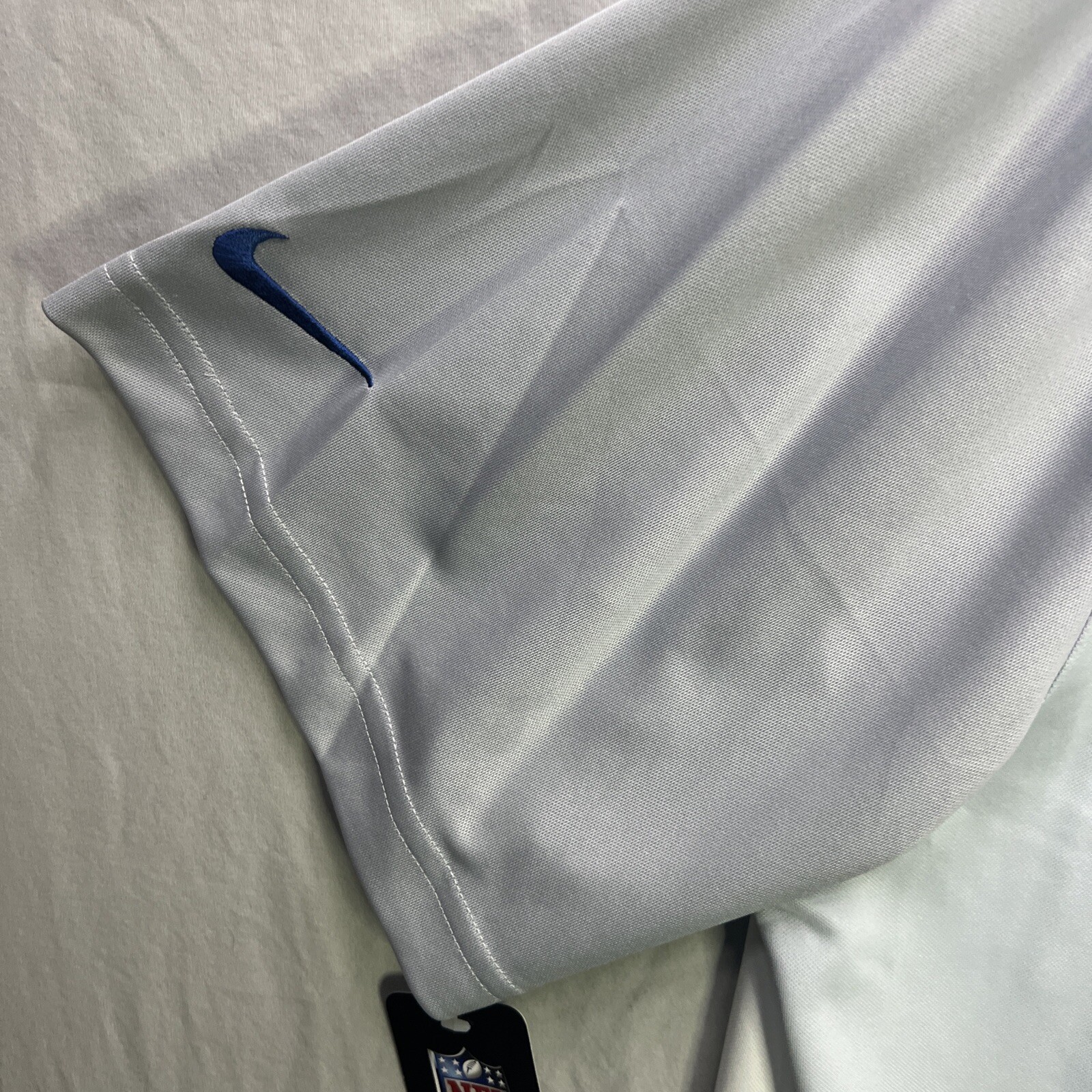 Nike Dri Fit NFL On Field Indianapolis Colts Short Sleeve Polo Shirt Men's NWT