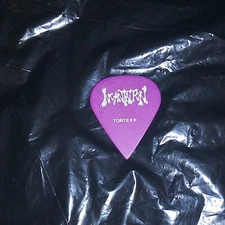 INCANTATION Death Metal John McEntee Concert Tour RaRe Stage Used GUITAR PICK #1