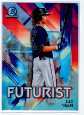 Zac Veen [Green Refractor Mega Box Mojo] #FUT-ZV Prices | 2021