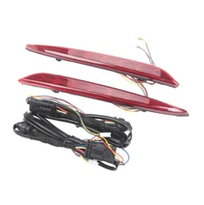 Tesla Model Y Fishbone LED Rear Bumper Lights Fit 2021-2023