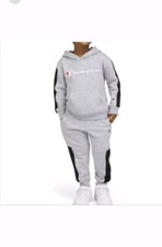 NWT Champion Boy's 2 Piece Hoodie  Jogger Pants Set 2T, 3T, 4T, 5T, 6