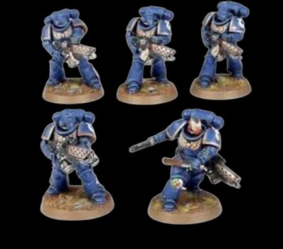Commission De Peinture Warhammer 40K - Escouade Infernus Ultramarines (PRO Painted)