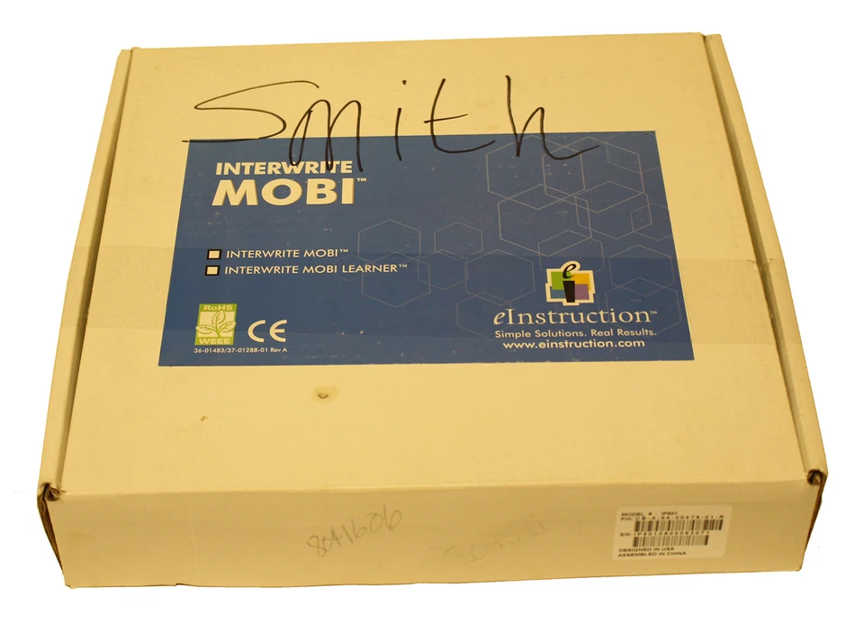 eInstruction IP501 Interwrite MOBI Digitizer Tablet Pad with USB & Pen Stylus - Image 4 of 4