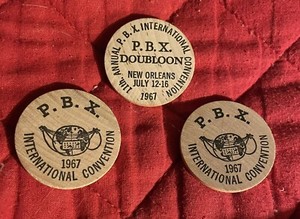 1967 Doubloon P.B.X. International Convention,New Orleans, Louisiana.11th Annual