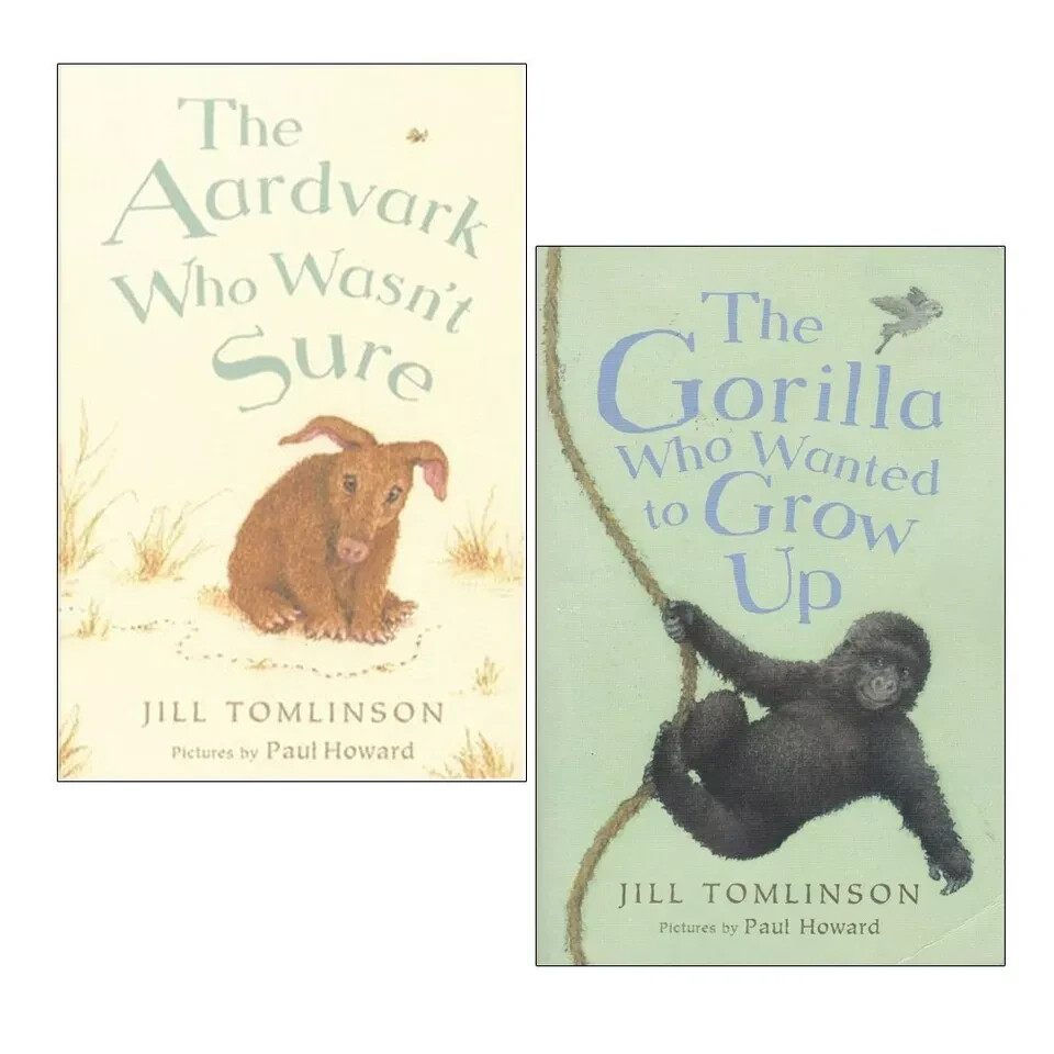 Jill Tomlinson Collection 2 Books Set Gorilla Who Wanted to Grow Up, Aardvark - Image 3