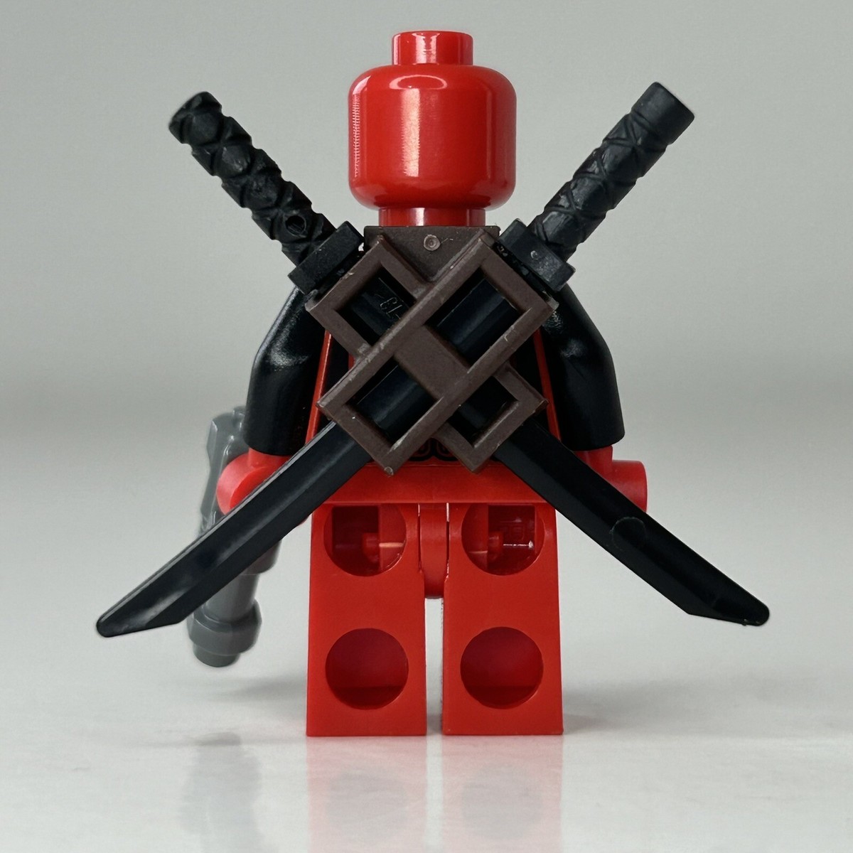 LEGO Super Heroes Deadpool Minifigure sh032 Marvel X Men From Wolverine  6866 VGC