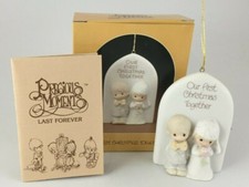 Precious Moments E-2385 Our First Christmas Together Ornament 1983 NEW
