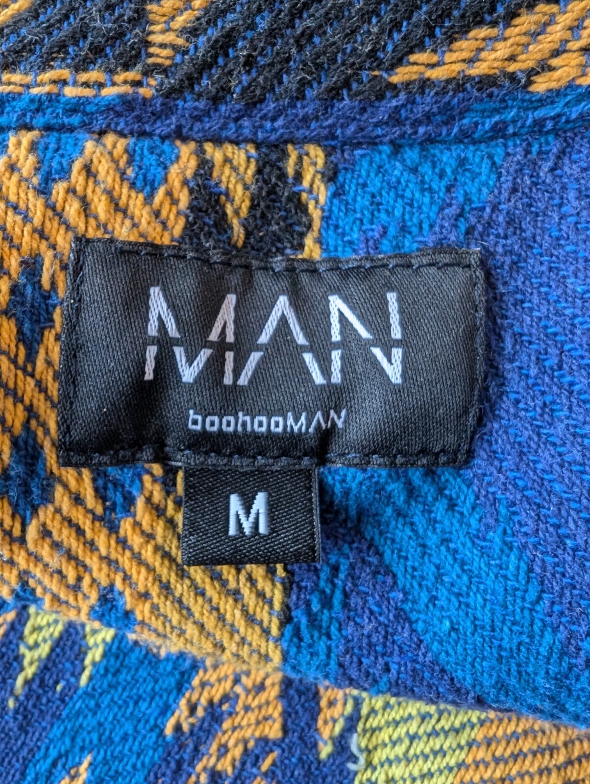 Boohooman Aztec Patterned Tapestry Overshirt Jack… - image 8