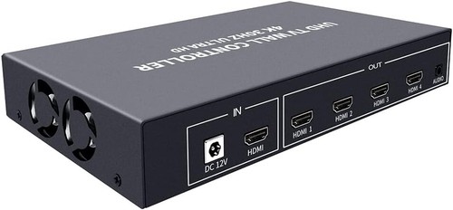 ISEEVY 4K UHD Video Wall Controller 2x2 1x2 2x1 TV Wall Processor Support 3840x2 - Picture 6 of 9