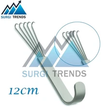 Anderson Bear claw Retractor 12 cm 5 Sharp Prongs Facelift Hook Instrument