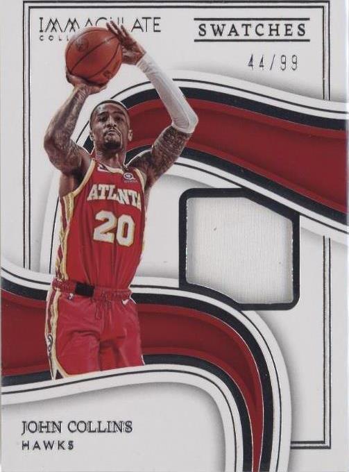 2022-23 Panini Immaculate Collection - John Collins #IHS-COL - 1 of 2