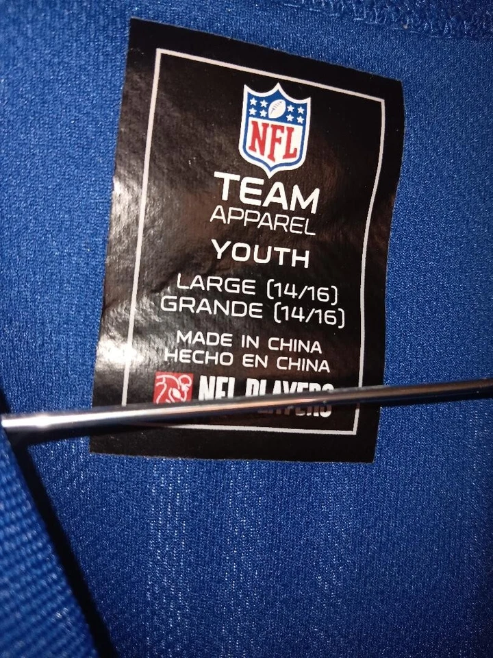Camiseta de fútbol Reebok Andrew Luck Indianapolis Colts juvenil L Foto 2 de 3
