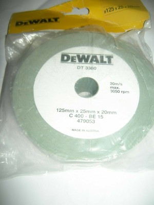 Dewalt Silicon Carbide Honing Wheel 125mm X25mm Wide Dw754 Dw755