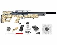 Hatsan BullBoss Limited Edition .25 Cal PCP DT Air Rifle w/ Targets and Pellets