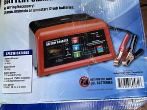 Cen-Tech 10/2/50 AMP 12 Volt Battery Charger/ Engine Starter | eBay
