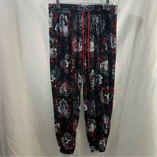 Disney Evil Villain Jogger Pant Size L 12/14 