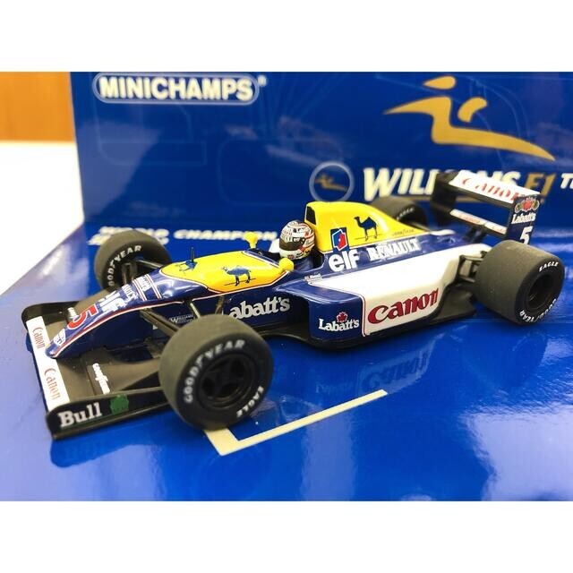 【限定】 ミニチャンプス ウィリアムズ 1/43 F1 FW14B FW15C Minichamps Williams 1/43 F1 Fw14B Fw15C Limited Edition Used