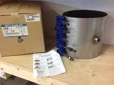 Smith Blair 238132012008 Stainless 12" Pipe Full Circle Repair Clamp, 1" IP Out 