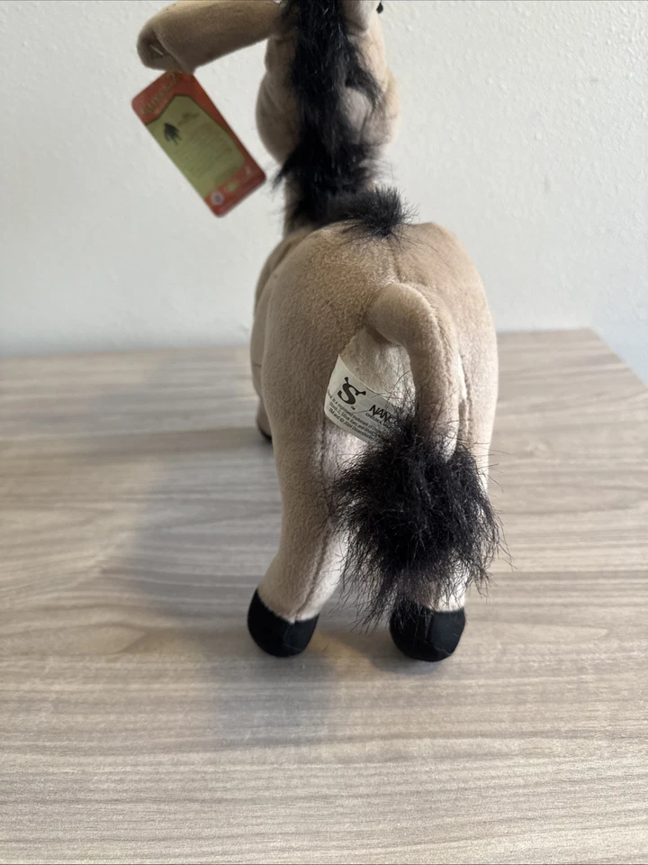 Nanco Dreamworks Shrek 2 DONKEY 13” Plush Stuffed Animal Toy Retired 2004 - Image 4 of 4