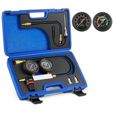Cylinder Leak Down Tester Automotive Engine Compression Leakage Dual Gauge Kit Cylinder Leak Down Tester Automotive Engine Compression Leakage Dual Gauge Kit