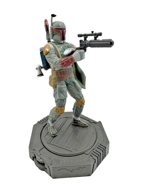 Star Wars Boba Fett Figur Hasbro 1998 mit drehbarer Base Sammler