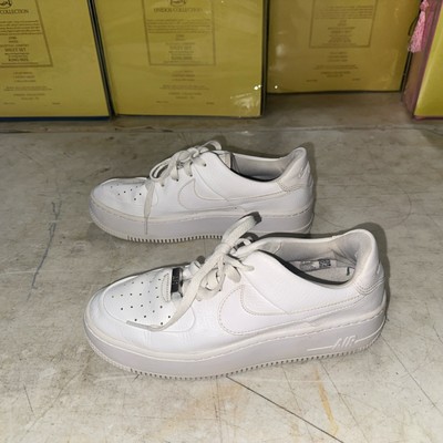Size 8 Nike Air Force 1 Sage Low Triple White Women's AR5339-100