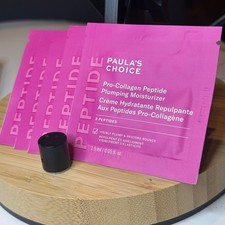 Paulas Choice • Pro Collagen Peptide Plumping Moisturizer • 5 Sample Packets