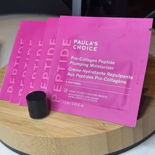 Paulas Choice • Pro Collagen Peptide Plumping Moisturizer • 5 Sample Packets