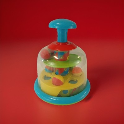 FUN TIME SPINNING & POPPING PALS BABY SPINNER TOP TOY