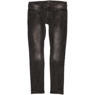 Lee Herren Jeans schwarz Skinny Slim Stretch W34 L34 (108653)