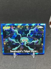 2025 Topps Chrome SpongeBob SquarePants Sapphire Squidward's Talent Show #184