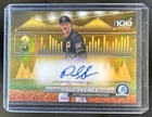 2024 Bowman Paul Skenes Scouts' Top 100 Chrome Auto Gold Refractor RC #/50
